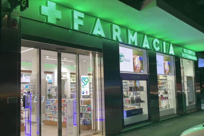 Pharmacie de nuit à Rome