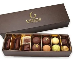 Chocolatier Grezzo raw chocolate Rome