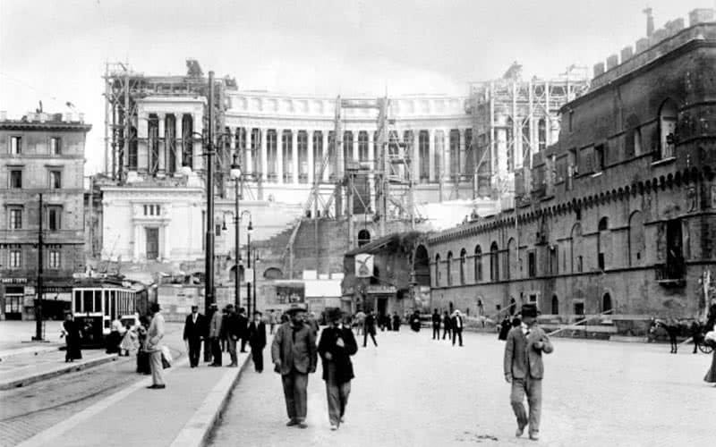 Construction du Vittoriano