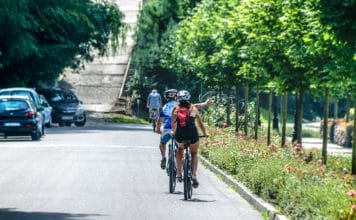 Vélo dans une rue