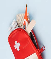 Trousse de secours de voyage