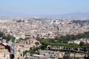 Vue de Rome topologie