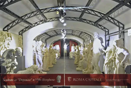 Musée Pietro Canonica - Salle statues