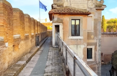 Passetto di Borgo accès Castel Sant Angelo