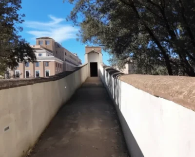 Passetto di Borgo au niveau du Castel Sant Angelo