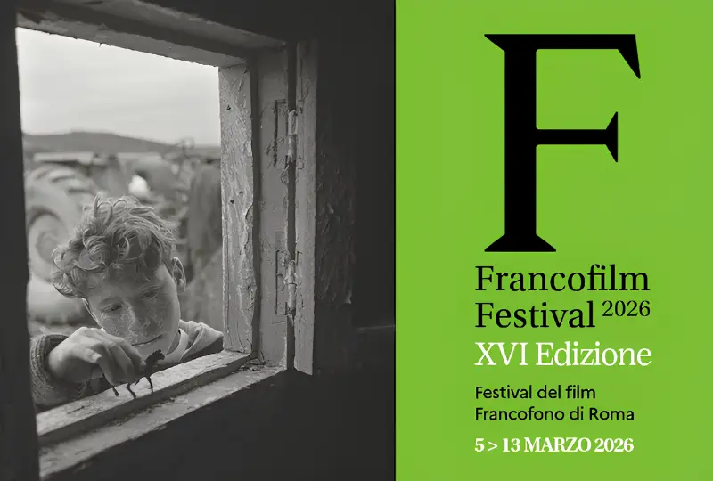 Affiche Festival Francofilm 2026 Rome