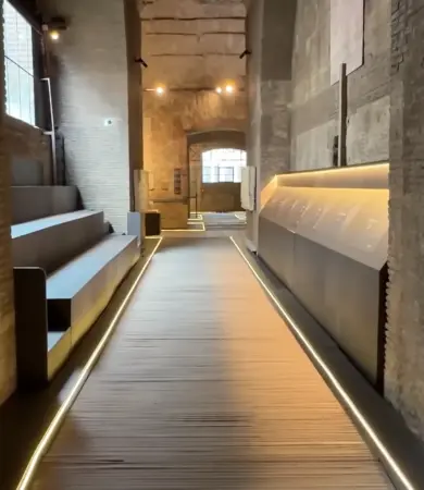 Intérieur Oltre il Pantheon - Couloir