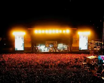 Concert lors du festival Rock in Roma