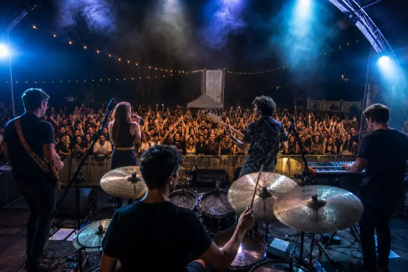Concert lors de Sessantotto Village