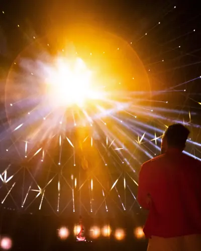 Concert dans le Gazometro pendant Videocitta