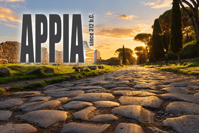 Via Appia Antica Rome pavés romains