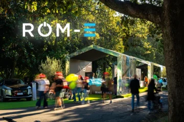 Stands pendant ROM-E écosostenibilità à la Villa Borghese à Rome