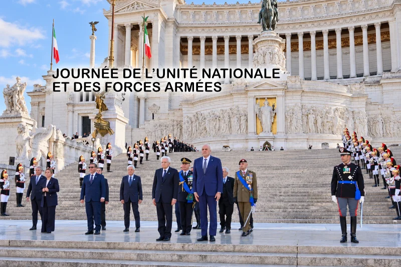 Cérémonie du 4 novembre Altare della Patria Rome Vittoriano