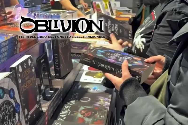 Stands d’éditeurs indépendants lors de la foire Oblivion à la Città dell’Altra Economia, Rome
